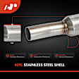 APCCT693 Right Catalytic Converter, Federal EPA Standard, 46-State Legal (Cannot ship to CA, CO, NY or ME)
