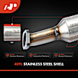 APCCT695 Rear Catalytic Converter, Federal EPA Standard, 46-State Legal (Cannot ship to CA, CO, NY or ME)