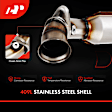 APCCT704 Catalytic Converter, Federal EPA Standard, 46-State Legal (Cannot ship to CA, CO, NY or ME)