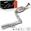 APCCT715 Left Catalytic Converter, Federal EPA Standard, 46-State Legal (Cannot ship to CA, CO, NY or ME)