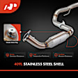 APCCT715 Left Catalytic Converter, Federal EPA Standard, 46-State Legal (Cannot ship to CA, CO, NY or ME)