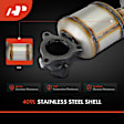 APCCT717 Left Catalytic Converter, Federal EPA Standard, 46-State Legal (Cannot ship to CA, CO, NY or ME)