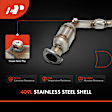 APCCT737 Front Catalytic Converter, Federal EPA Standard, 46-State Legal (Cannot ship to CA, CO, NY or ME)