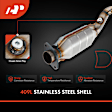 APCCT752 Front Left Catalytic Converter, Federal EPA Standard, 46-State Legal (Cannot ship to CA, CO, NY or ME)