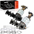 APCCT755 2 Pcs Front Catalytic Converter, Federal EPA Standard, 46-State Legal (Cannot ship to CA, CO, NY or ME)