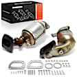 APCCT789 2 Pcs Catalytic Converter