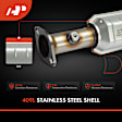 APCCT790 Rear Catalytic Converter, Federal EPA Standard, 46-State Legal (Cannot ship to CA, CO, NY or ME)