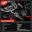 APCCT836 2 Pcs Driver & Passenger Catalytic Converter, Federal EPA Standard, 46-State Legal (Cannot ship to CA, CO, NY or ME)