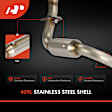 APCCT837 Center Catalytic Converter, Federal EPA Standard, 46-State Legal (Cannot ship to CA, CO, NY or ME)