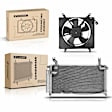 APCON1005 AC Condenser & Single Cooling Fan Assembly Kit