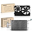 APCON1028 AC Condenser & Dual Cooling Fan Assembly Kit