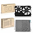 APCON1080 AC Condenser & Dual Cooling Fan Assembly Kit