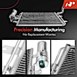 APCON1205 1 Pc AC Condenser & 2 Pcs Single Cooling Fan Assembly Kit