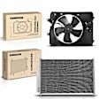 APCON906 AC Condenser & Single Cooling Fan Assembly Kit