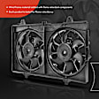 APCON907 AC Condenser & Dual Cooling Fan Assembly Kit