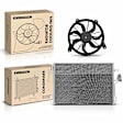 APCON933 AC Condenser & Single Cooling Fan Assembly Kit