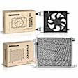 APCON944 AC Condenser & Single Cooling Fan Assembly Kit
