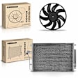 APCON989 AC Condenser & Single Cooling Fan Assembly Kit