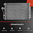 APCON989 AC Condenser & Single Cooling Fan Assembly Kit