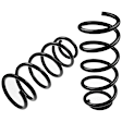 APCS145 Rear, Driver and Passenger Side Coil Springs, Set of 2