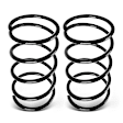 APCS429 Front, Driver and Passenger Side Coil Springs, Set of 2
