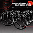 APCS551 Rear, Driver and Passenger Side Coil Springs, Set of 2