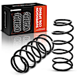 APCS603 Front, Driver and Passenger Side Coil Springs, Set of 2