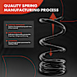 APCS611 Front, Driver or Passenger Side Coil Springs, Set of 2