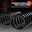 APCS622 Front, Driver or Passenger Side Coil Springs, Set of 2