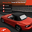 APCST018 Convertible Soft Top w/Clear Plastic Window