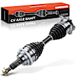 APCVA051 Front Driver or Passenger CV Axle Shaft Assembly