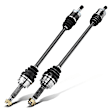 APCVA1274 2x Rear CV Axle Shaft Assembly