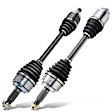 APCVA1282 2x Front CV Axle Shaft Assembly