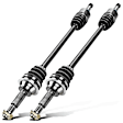 APCVA1378 2x Rear CV Axle Shaft Assembly
