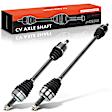 APCVA1401 2x Front CV Axle Shaft Assembly