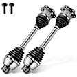 2017 Audi S6 - Front, Driver and Passenger Side Axle Assembly, AWD, 4.0L 8Cyl