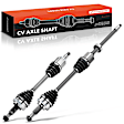2 -Pc CV Axle Shaft Assembly Front Driver and Passenger A-Premium APCVA1583