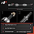 2 -Pc CV Axle Shaft Assembly Front Driver and Passenger A-Premium APCVA1583