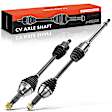 2-Pc CV Axle Shaft Assembly, Front Driver & Passenger, A-Premium APCVA1589