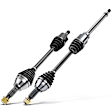 2-Pc CV Axle Shaft Assembly, Front Driver & Passenger, A-Premium APCVA1589