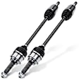 APCVA1676 2x Rear CV Axle Shaft Assembly