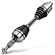 2012 Chevrolet Captiva Sport - Front, Passenger Side Axle Assembly, FWD, 3.0L 6Cyl