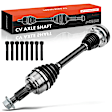 APCVA2078 Front Driver or Passenger CV Axle Shaft Assembly
