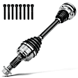 APCVA2078 Front Driver or Passenger CV Axle Shaft Assembly
