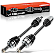 2018 Honda Civic - Front, Driver and Passenger Side Axle Assembly,  Automatic CVT Transmission, Front Left and Right, Driver and Passenger Side, FWD, 1.5L 4Cyl