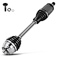 APCVA2106 Front Driver CV Axle Shaft Assembly