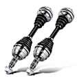 2009 Porsche Cayenne - Front, Driver and Passenger Side Axle Assembly,  Front Left and Right, Driver and Passenger Side, AWD, 3.6L 6Cyl