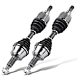 APCVA2521 2 Pcs Front CV Axle Shaft Assembly