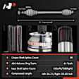 2011 Mercury Milan - Front, Driver and Passenger Side Axle Assembly, FWD, 3.0L 6Cyl