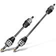 2011 Toyota Camry - Front, Driver and Passenger Side Axle Assembly,  Automatic Transaxle, It Fits the Model, FWD, 2.5L 4Cyl Automatic, Transaxle